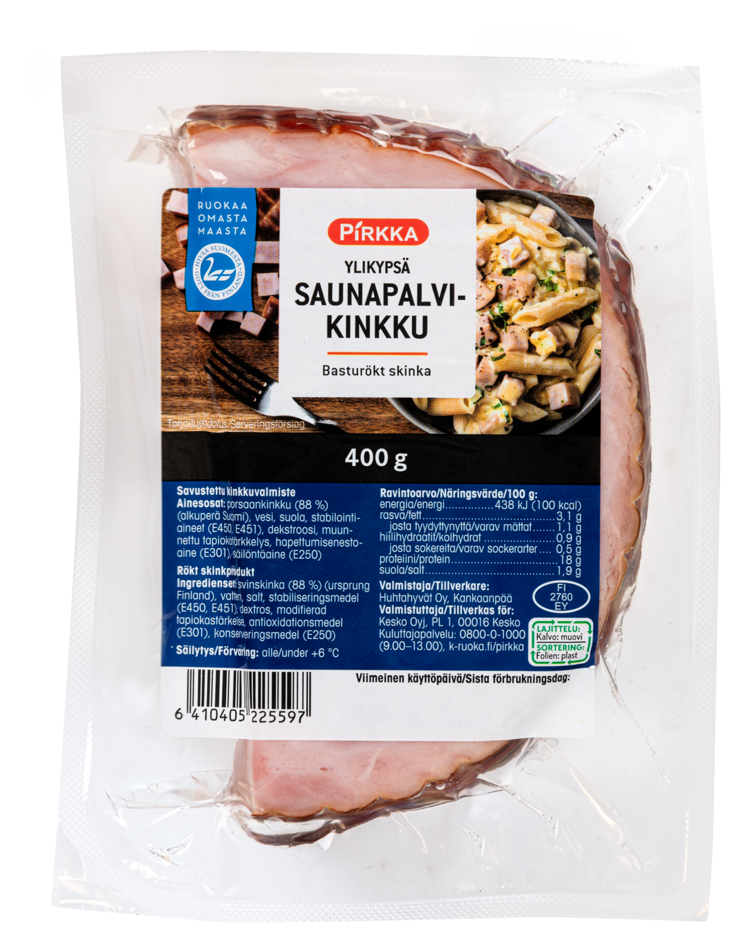 Pirkka ylikypsä saunapalvi 400g | K-Ruoka Verkkokauppa