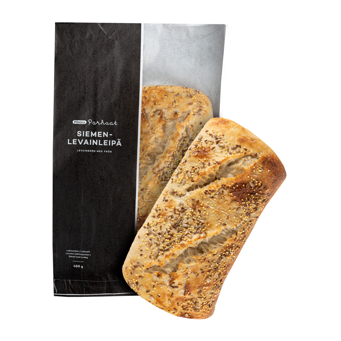 Pirkka Parhaat siemen levainleipä 450g