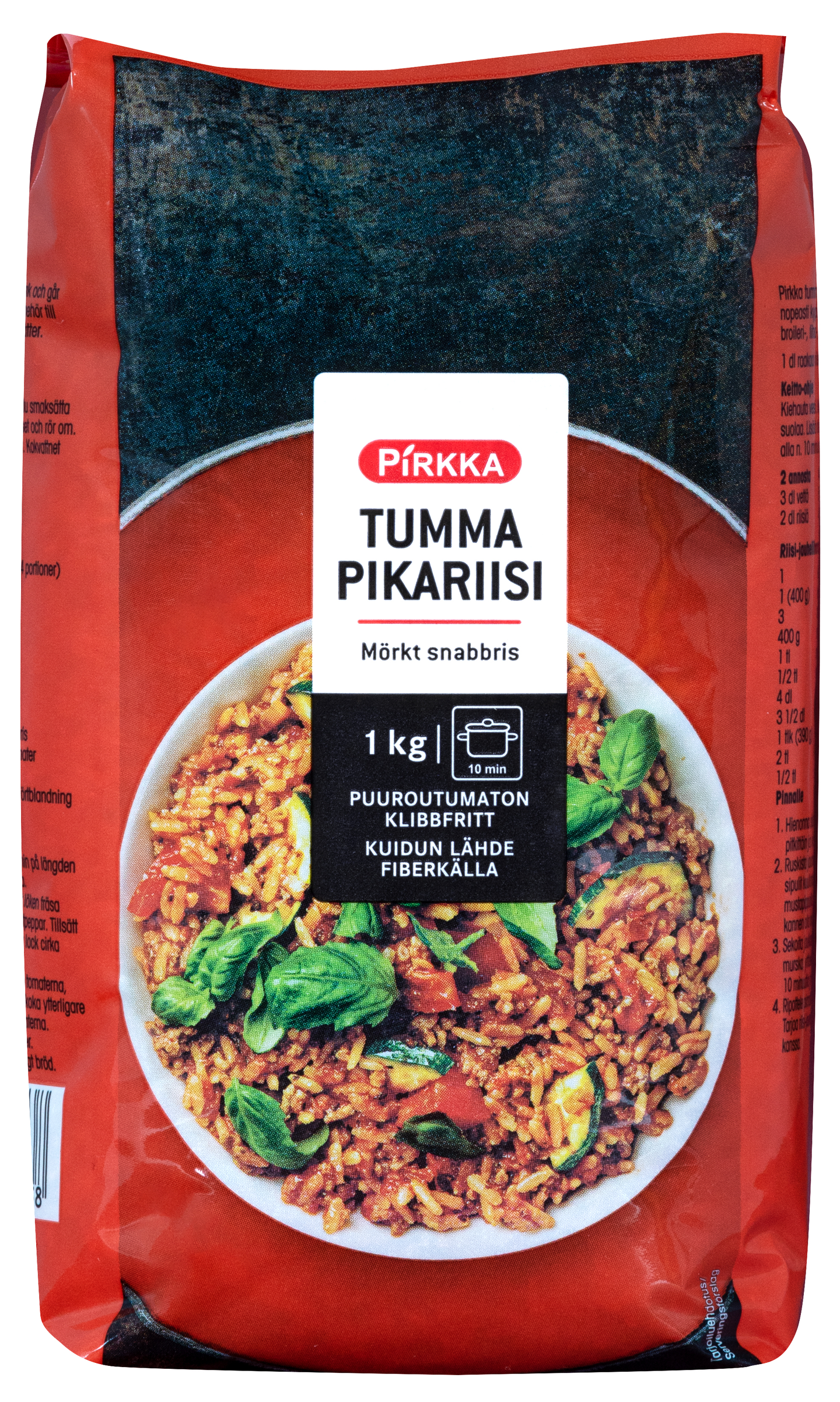 Pirkka tumma pikariisi 1kg
