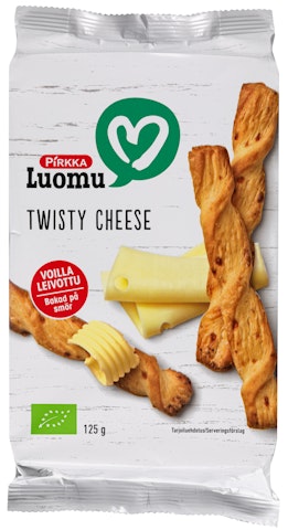 Pirkka Luomu twisty cheese 125 g