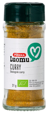 Pirkka Luomu curry 31g