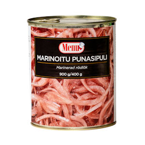 Menu marinoitu punasipuli 900g/400g