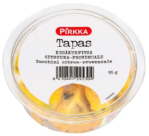 Pirkka Tapas kesäkurpitsa sitruuna-provencale 55g