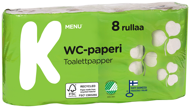 K-Menu wc-paperi 8 rll