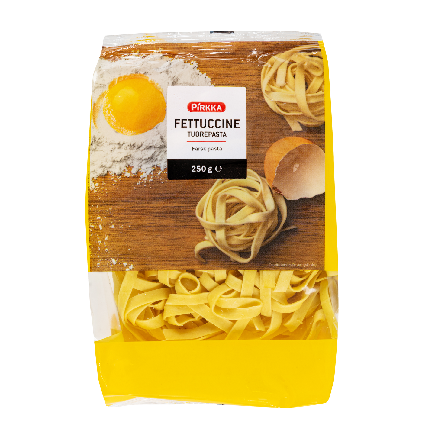 Pirkka fettuccine tuorepasta 250g | K-Ruoka Verkkokauppa