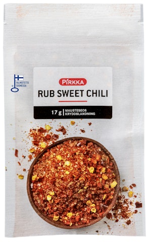 Pirkka rub mausteseos 17g sweet chili
