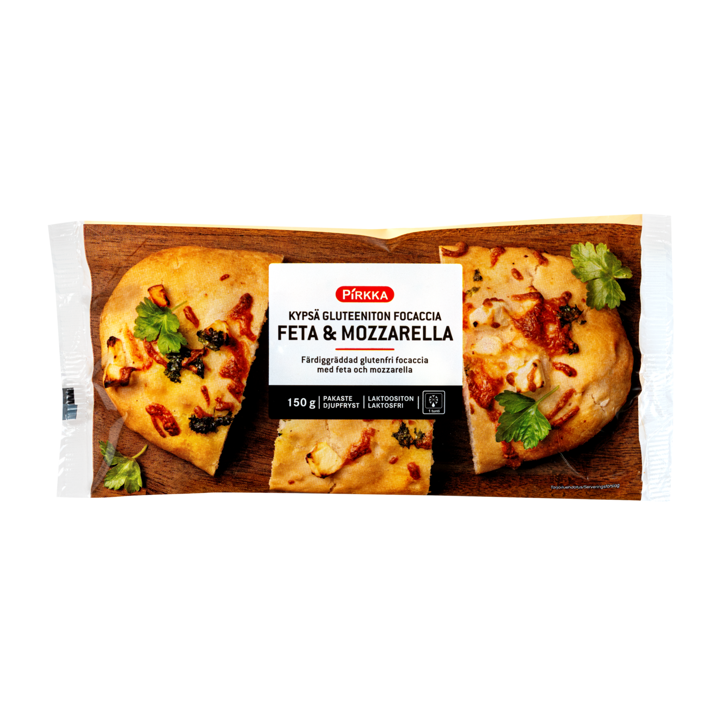 Pirkka kypsä gluteeniton feta-mozzarella focaccia 150g pakaste | K-Ruoka  Verkkokauppa