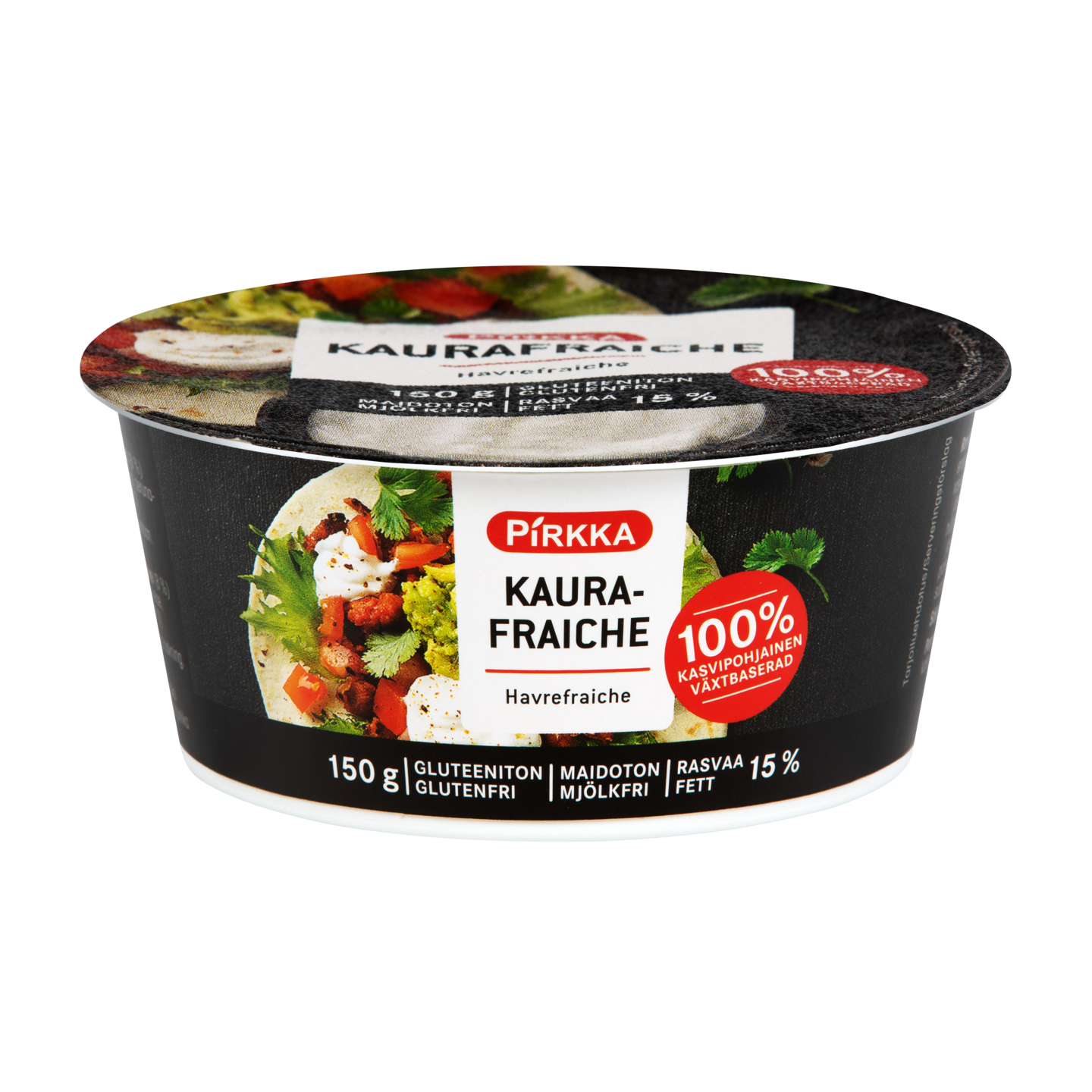 Pirkka kaurafraiche 15% 150g gluteeniton | K-Ruoka Verkkokauppa