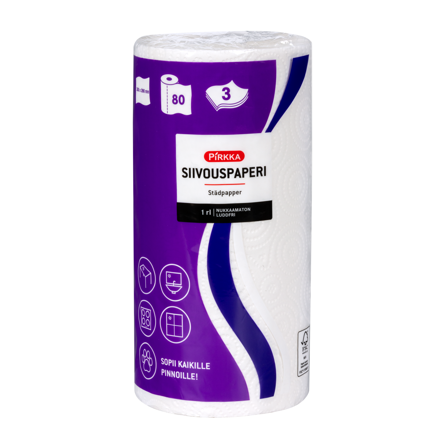 Pirkka siivouspaperi 1rl