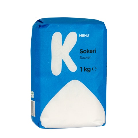 K-Menu sokeri 1 kg