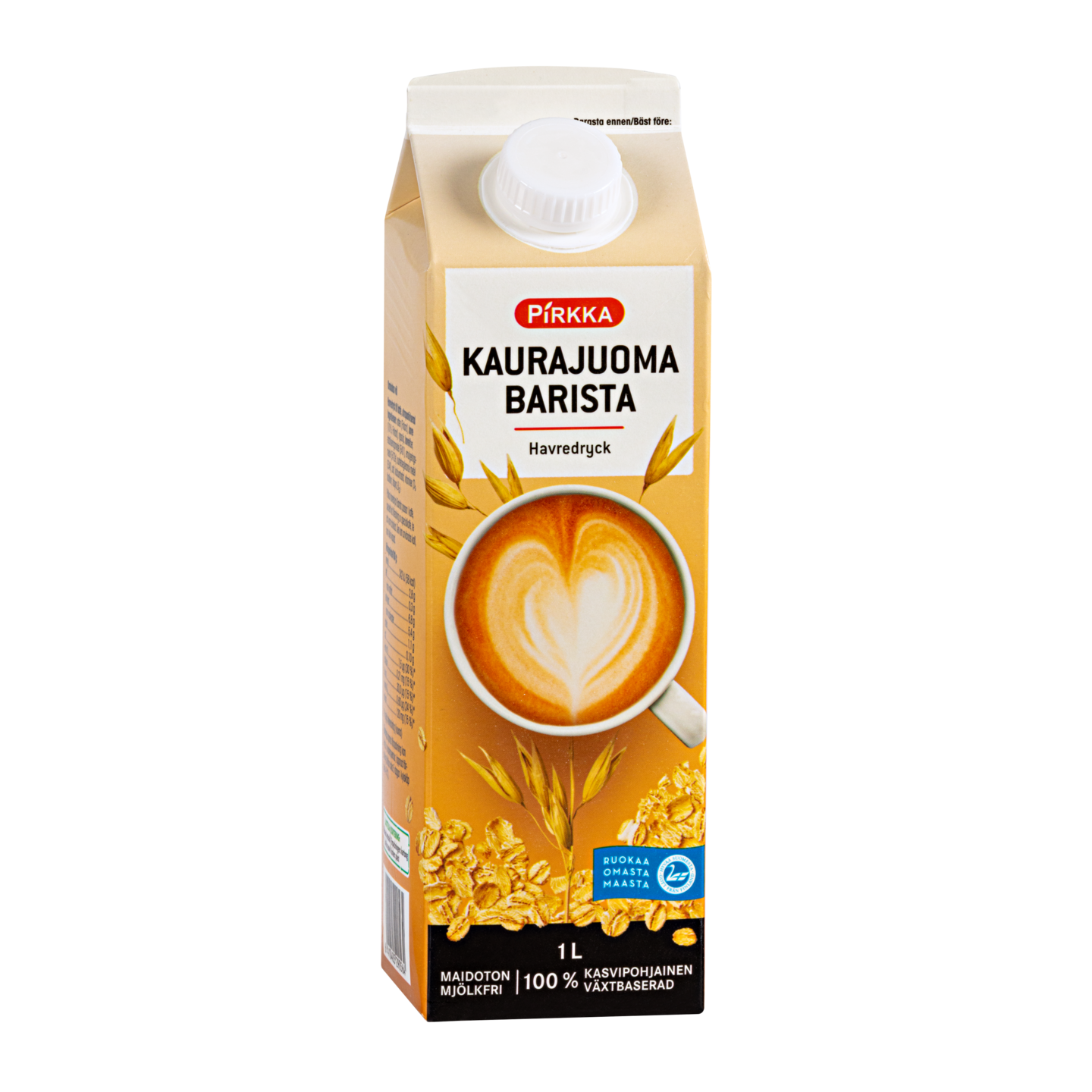 Pirkka kaurajuoma barista 1l UHT | K-Ruoka Verkkokauppa