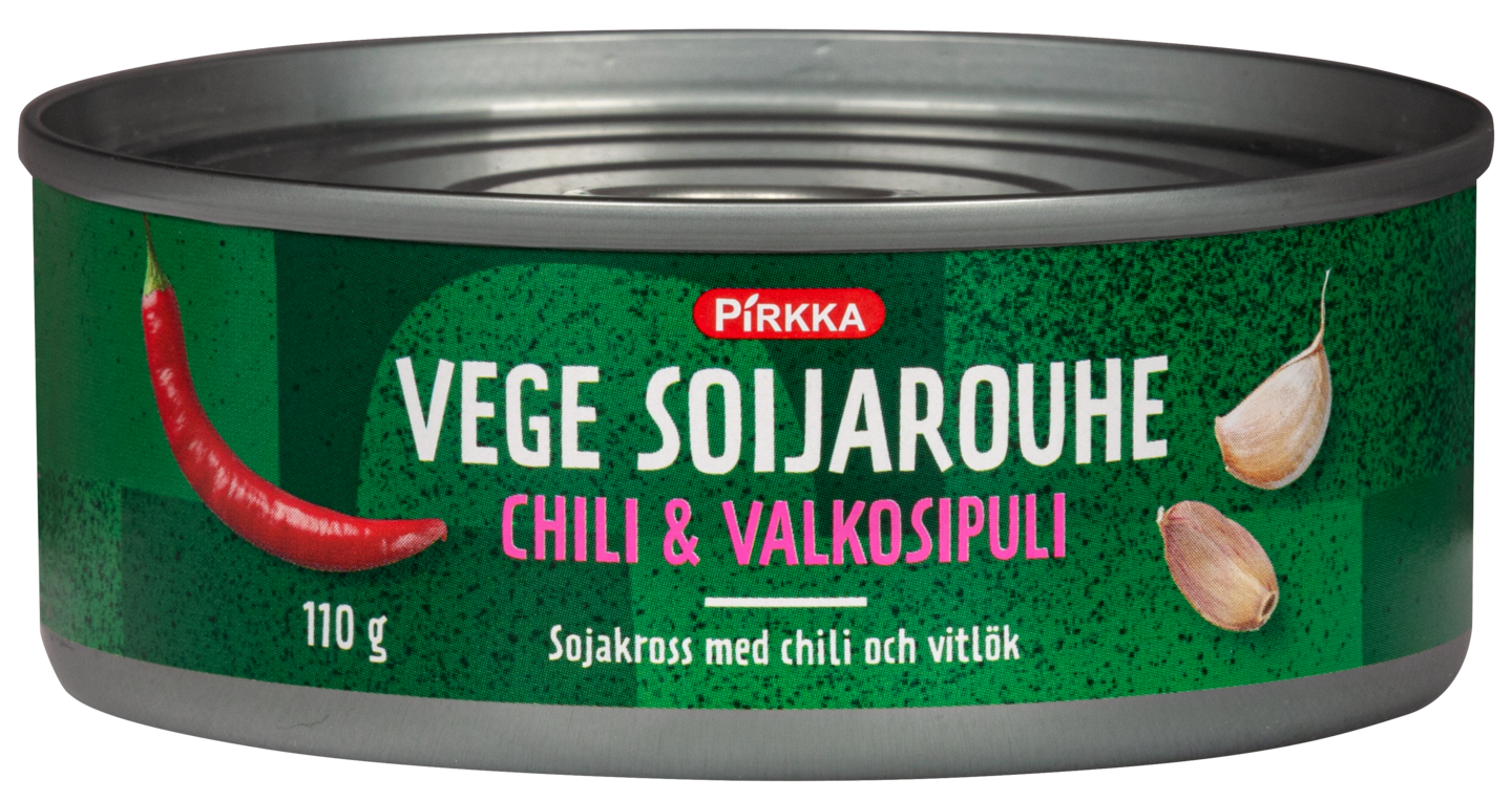 Pirkka Vege soijarouhe chilivalkosipuli 110g KRuoka Verkkokauppa
