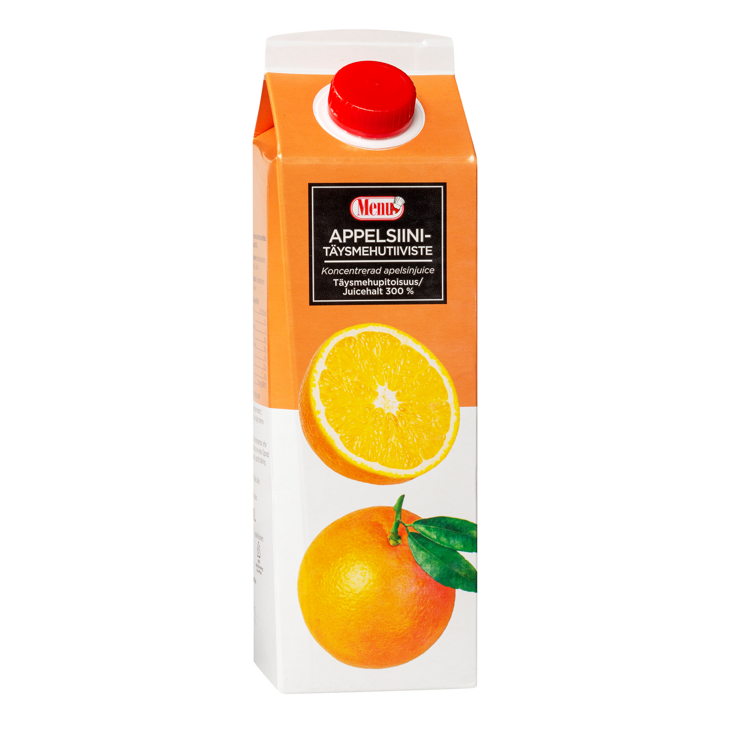 Menu appelsiinitäysmehutiiviste 1l 300% 1+2