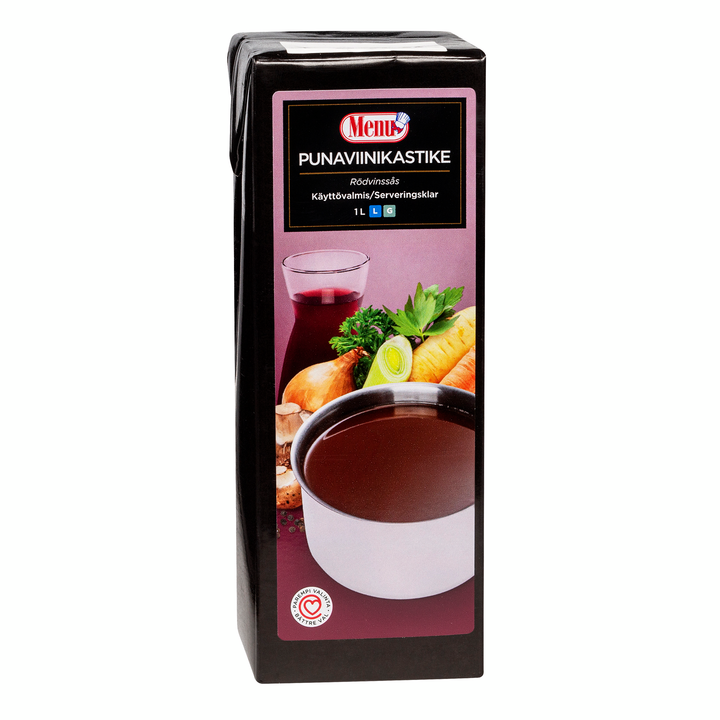 Menu punaviinikastike käyttövalmis UHT 1l