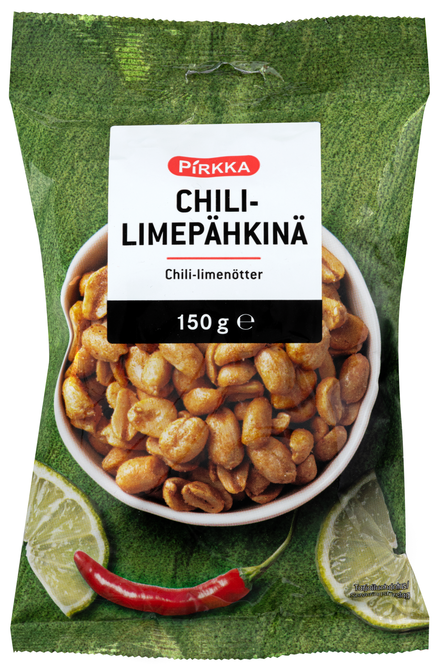 Pirkka chililimepähkinä 150g KRuoka Verkkokauppa