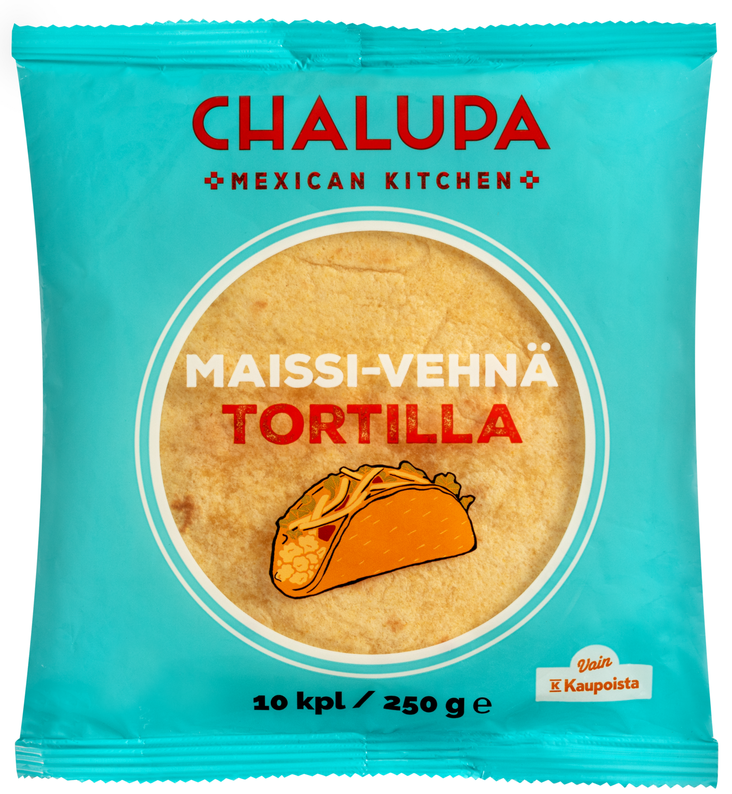 Chalupa maissi-vehnätortilla 10kpl/250g