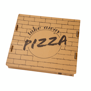 Menu pizzalaatikko 40x40x4cm 50kpl