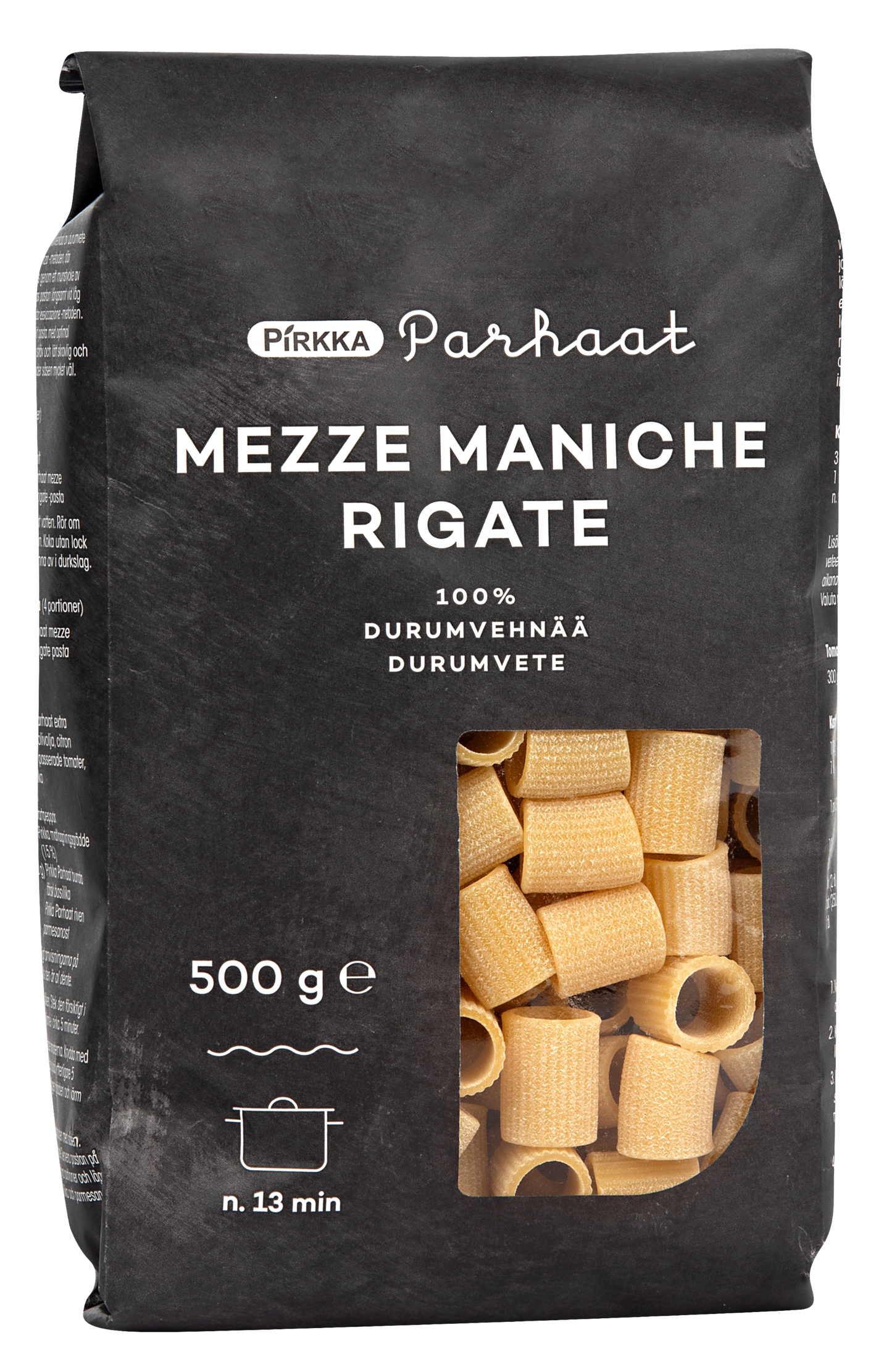 Pirkka Parhaat Mezze maniche rigate 500g