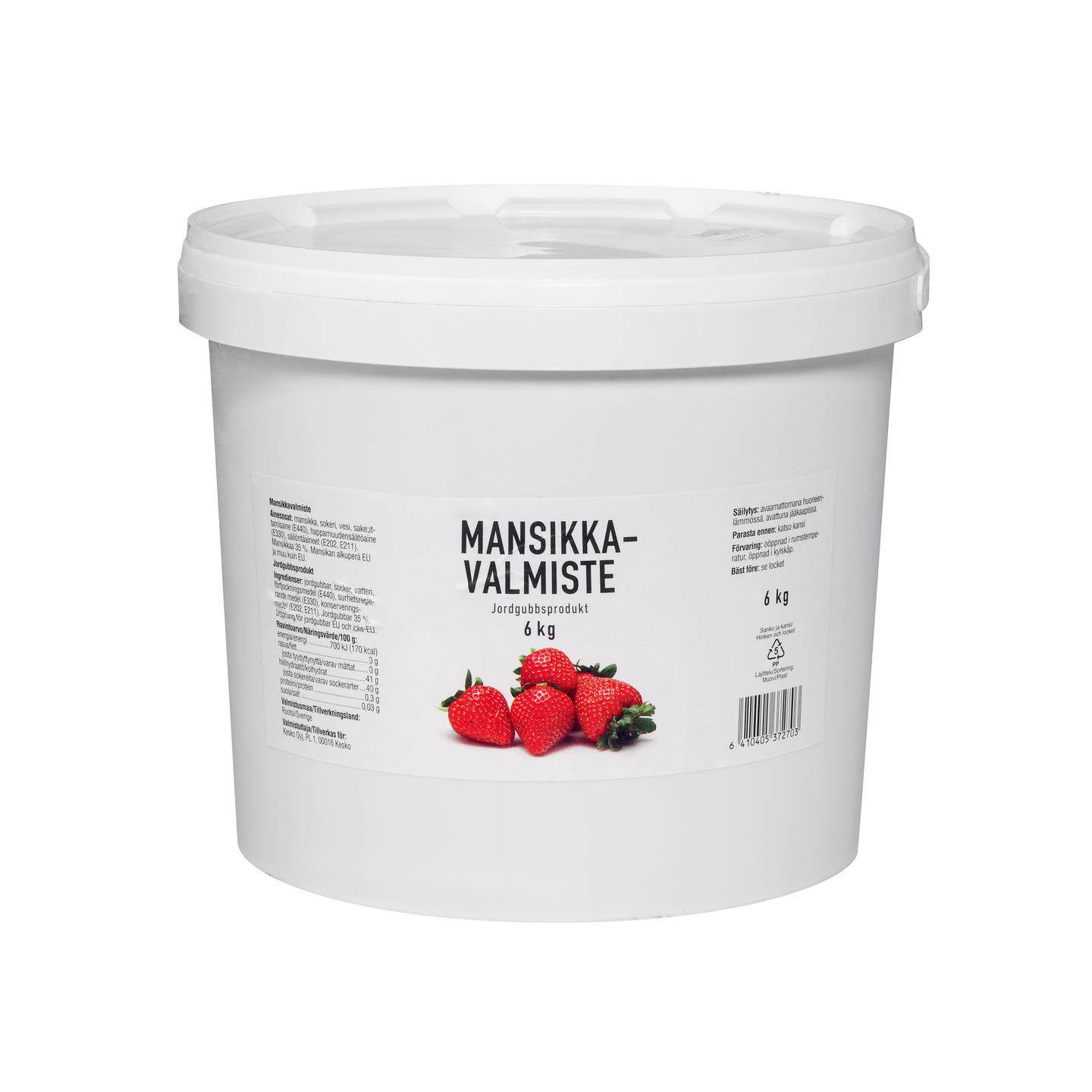 Mansikkavalmiste 6kg