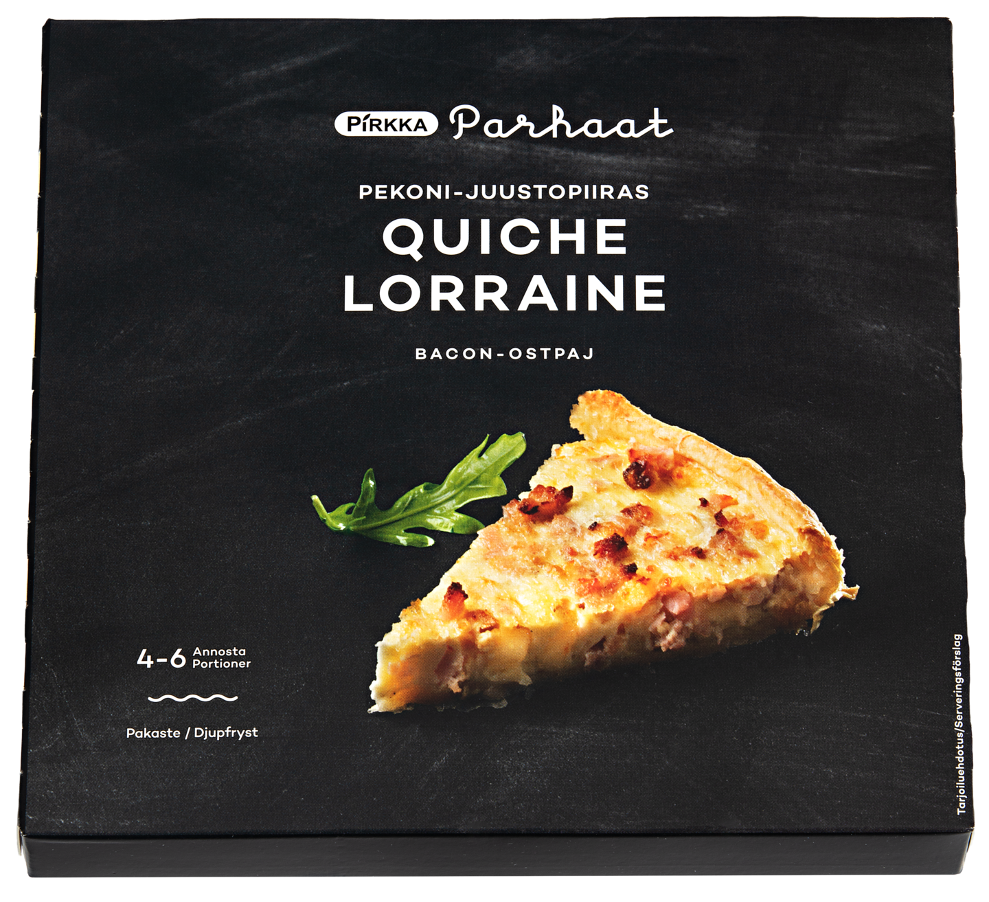 Pirkka Parhaat quiche lorraine 400g pakaste
