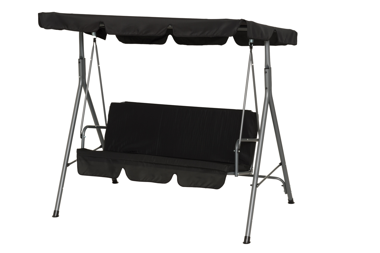 4Living keinu 2-istuttava Sirkka musta