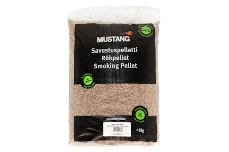 Mustang Savustuspelletti Pyökki n. 9 kg