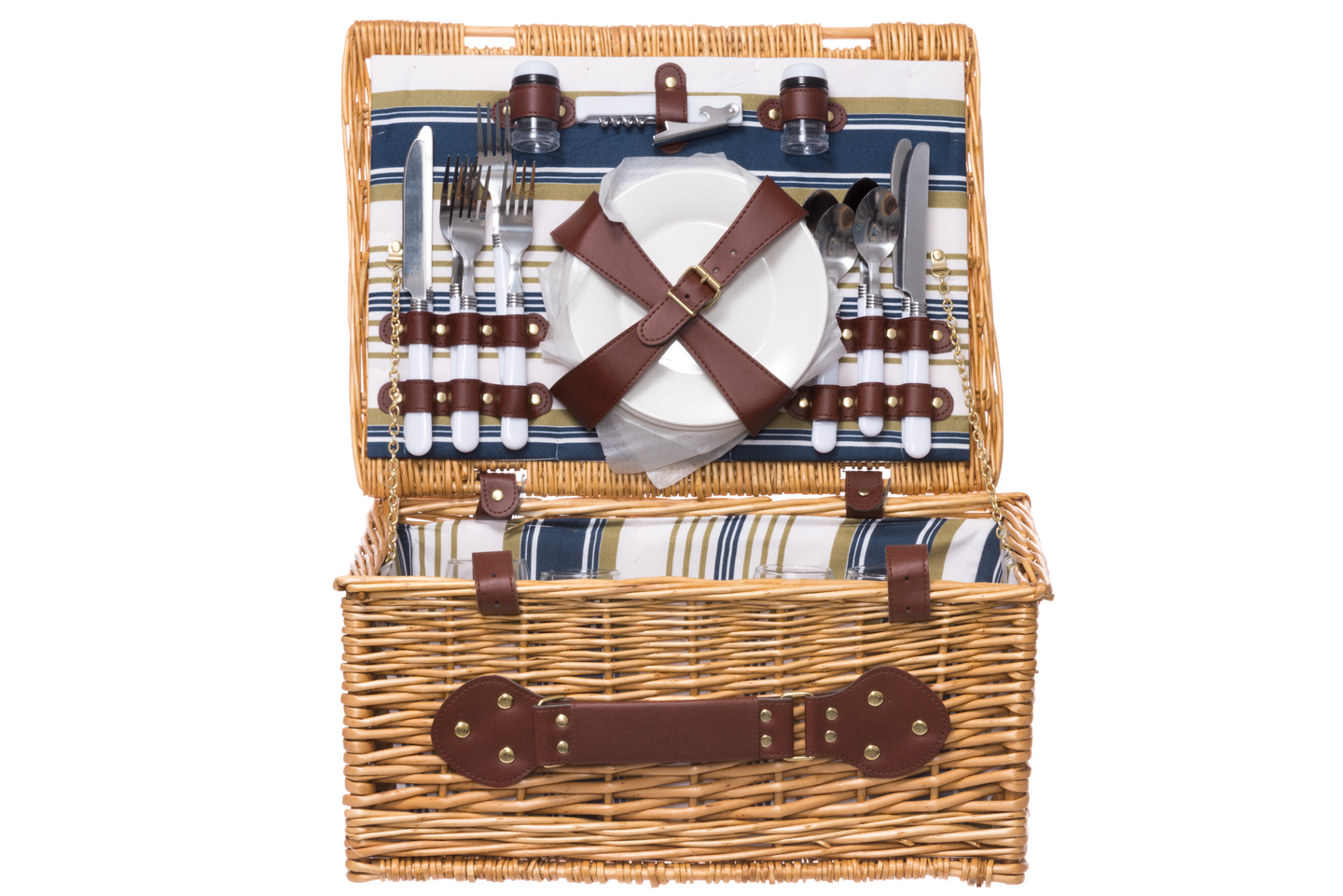 Piknik kori neljälle