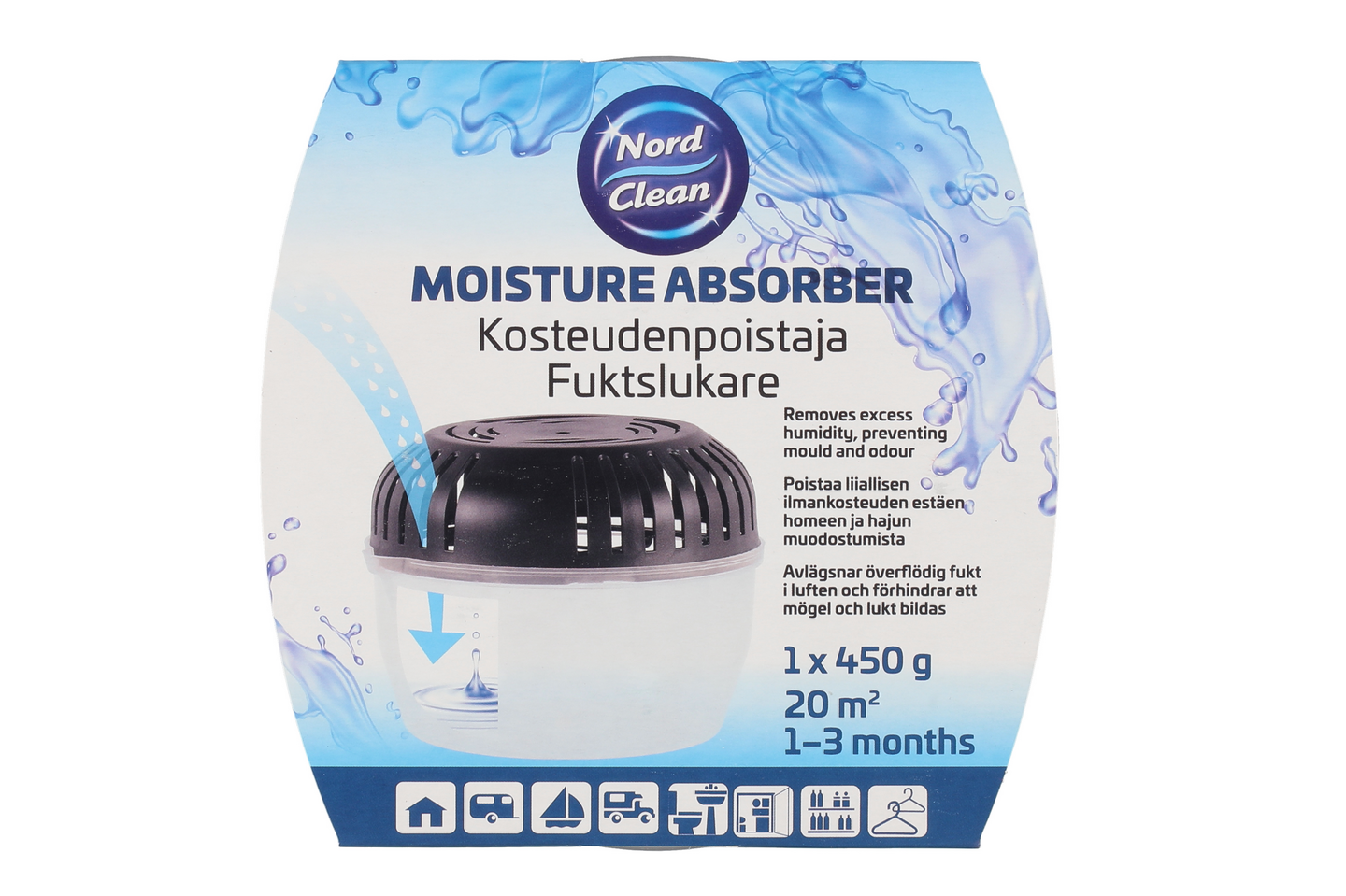 Nord Clean Kosteudenpoistaja 450 g