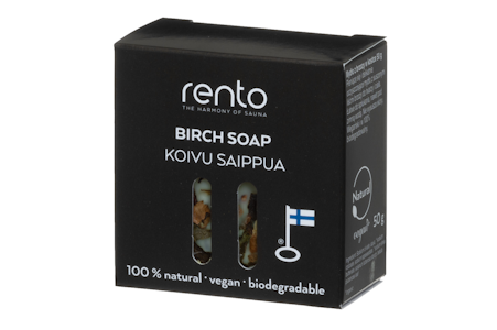 Rento koivu palasaippua 80g