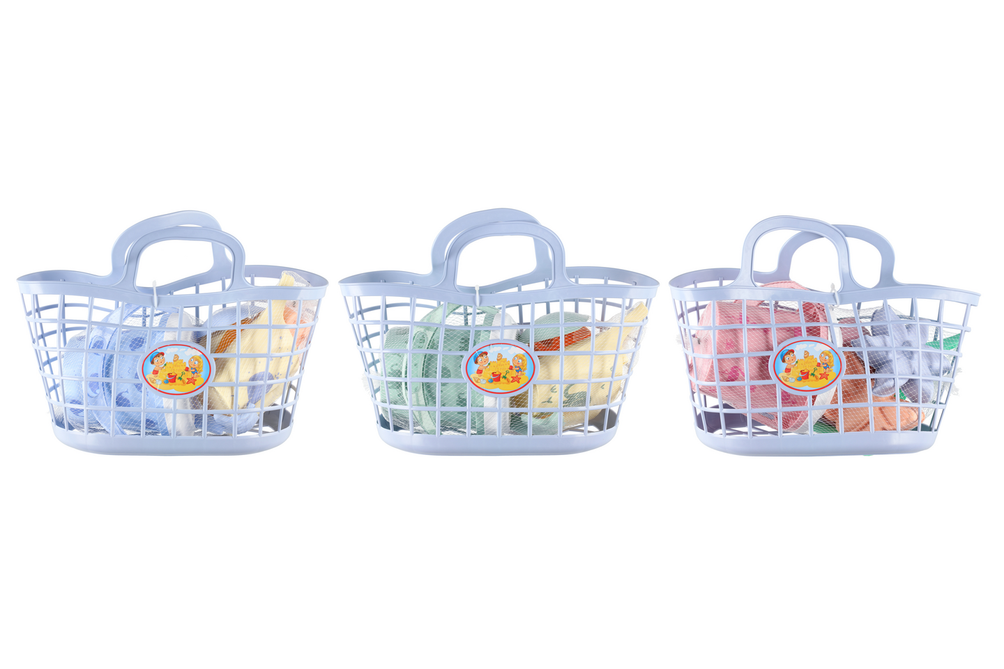 Kori ja hiekkalelut lajitelma