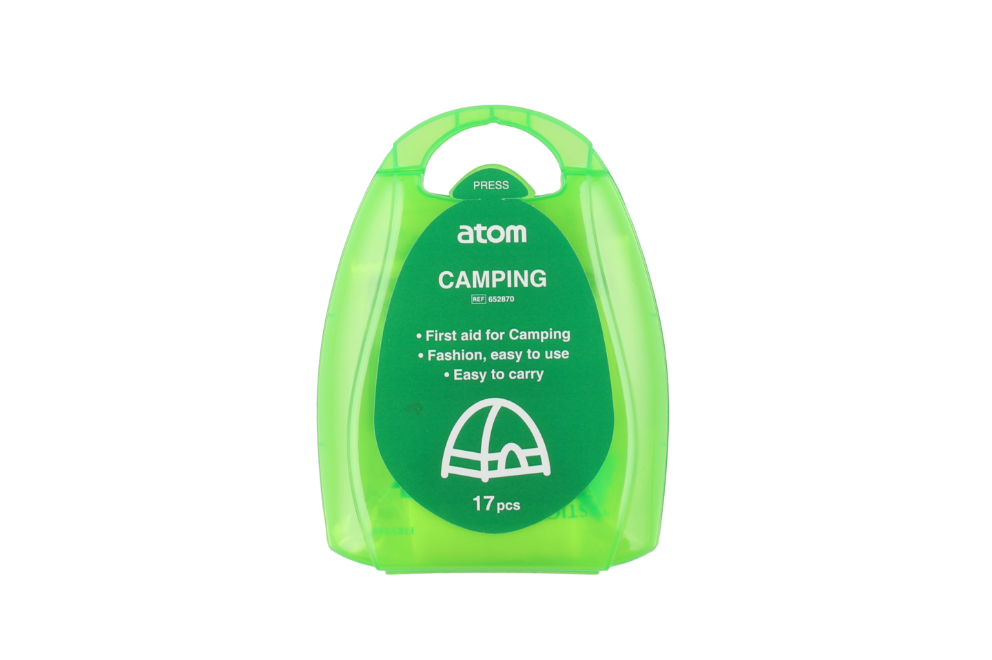 Atom ensiapupakkaus retkeily 17-os