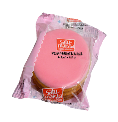 Satumaista pumpernikkeli 110g punainen