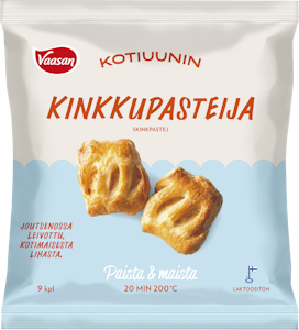 VAASAN KOTIUUNIN Kinkkupasteija 9 x 50g