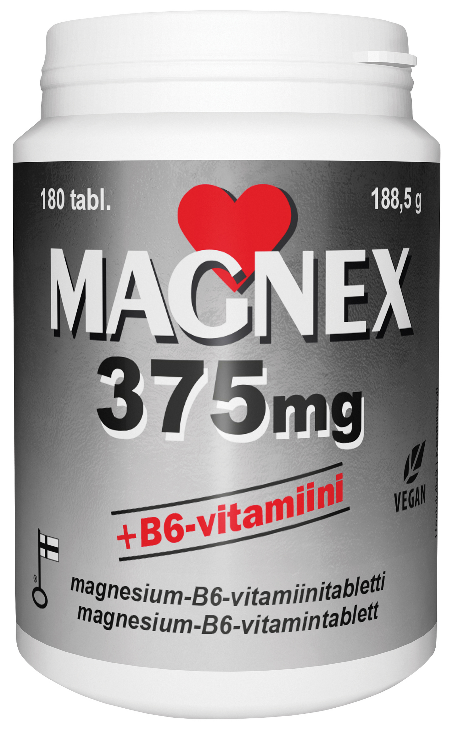 Vitabalans Magnex B6-vitam 180kpl 375mg
