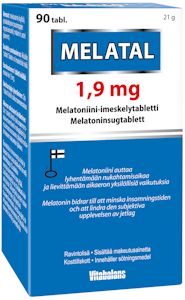 Melatal melatoniini imesktabl 1,9mg90tbl