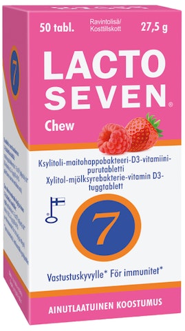 Vitabalans Lacto Seven Puru 27,5g 50tabl
