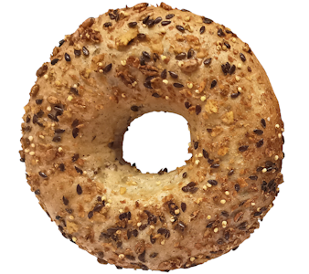 Elonen jyväbagel kypsä 24x65g pakaste