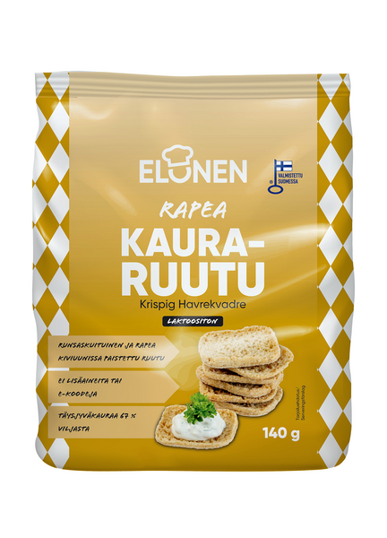 Elonen Rapea Kauraruutu 140g