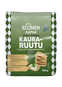 Elonen Rapea Kauraruutu 140g sipuli-pippuri