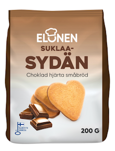 Elonen suklaasydän suklaa pikkuleipä 200g