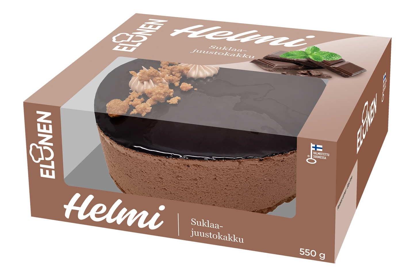 Elonen Helmi suklaajuustokakku 550g