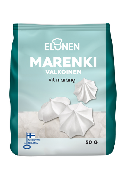 Elonen laktoositon maidoton marenki valkoinen 50g