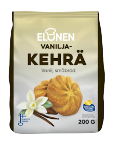 Elonen vaniljakehrä pikkuleipä 200g