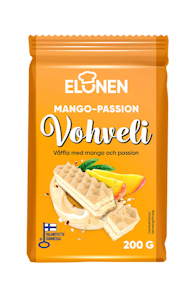 Elonen mango-passion vohveli 200g QPA