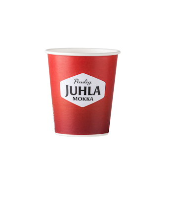 Huhtamaki Juhla Mokka kartonkinen kuumakuppi 250ml 80kpl