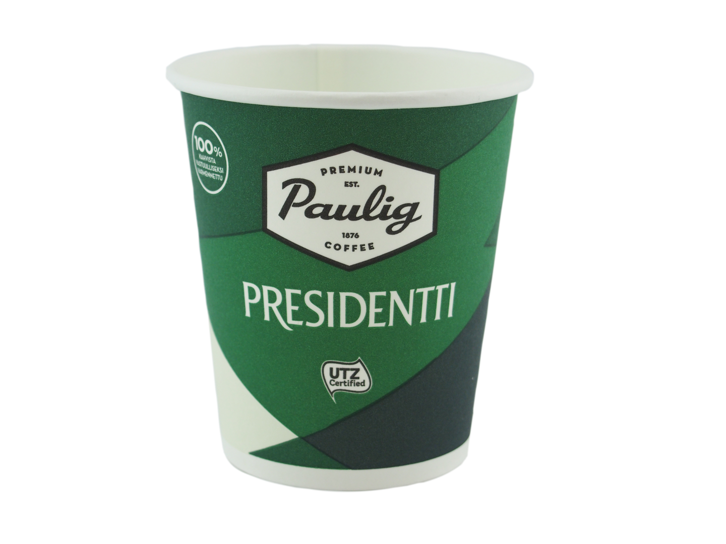 Presidentti kartonkinen kuumakuppi 250ml 80kpl