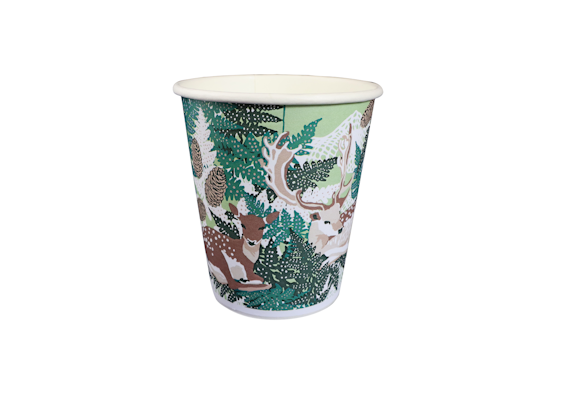 Huhtamaki Metsänkätkö kartonkinen kahvikuppi 250ml 50kpl