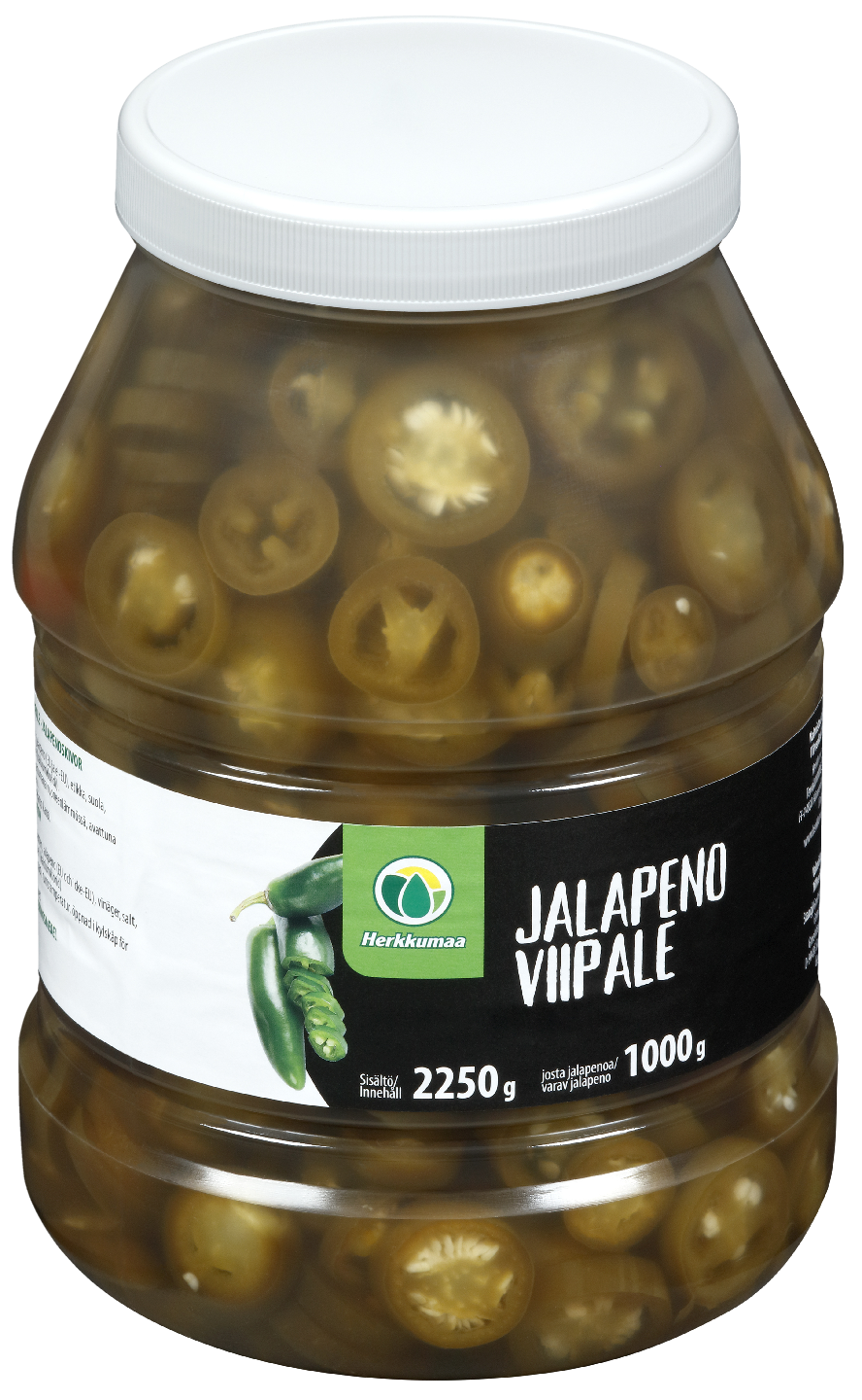 Herkkumaa jalapenoviipale 2250g/1000g