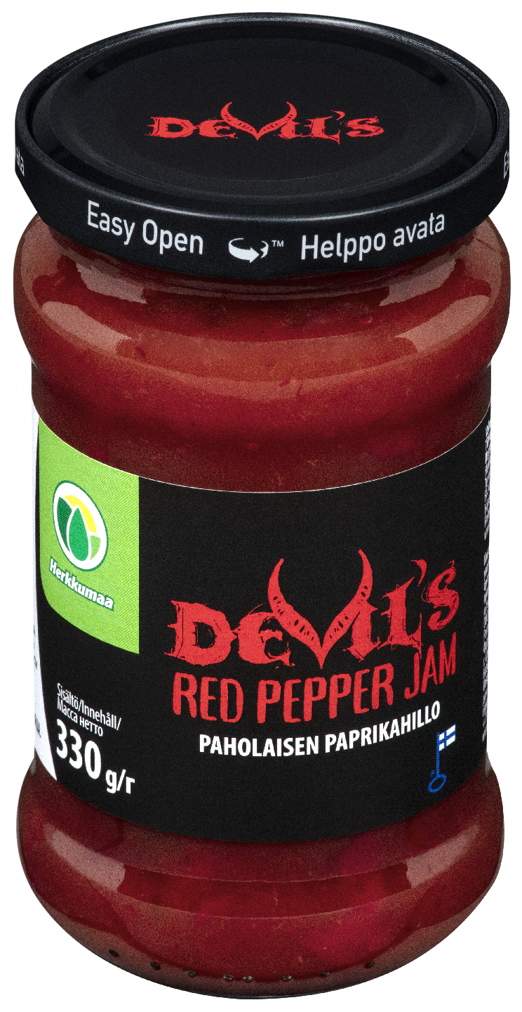 Devils Red Pepper Jam paprikahilloke 330g | K-Ruoka Verkkokauppa
