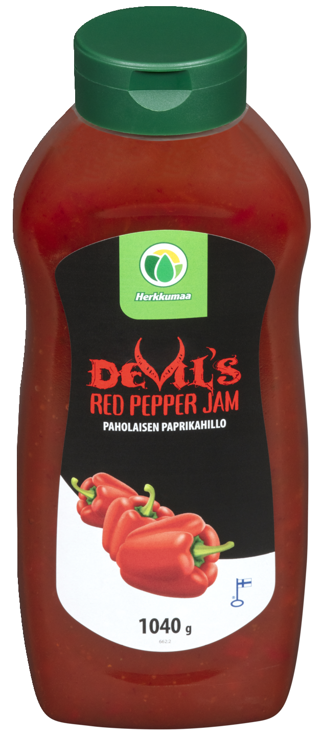 Herkkumaa Devil's red pepper jam 1040g